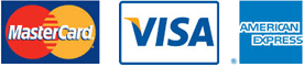 Mastercard - Visa - American Express