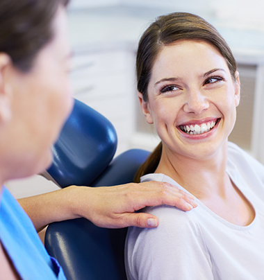 smiling woman